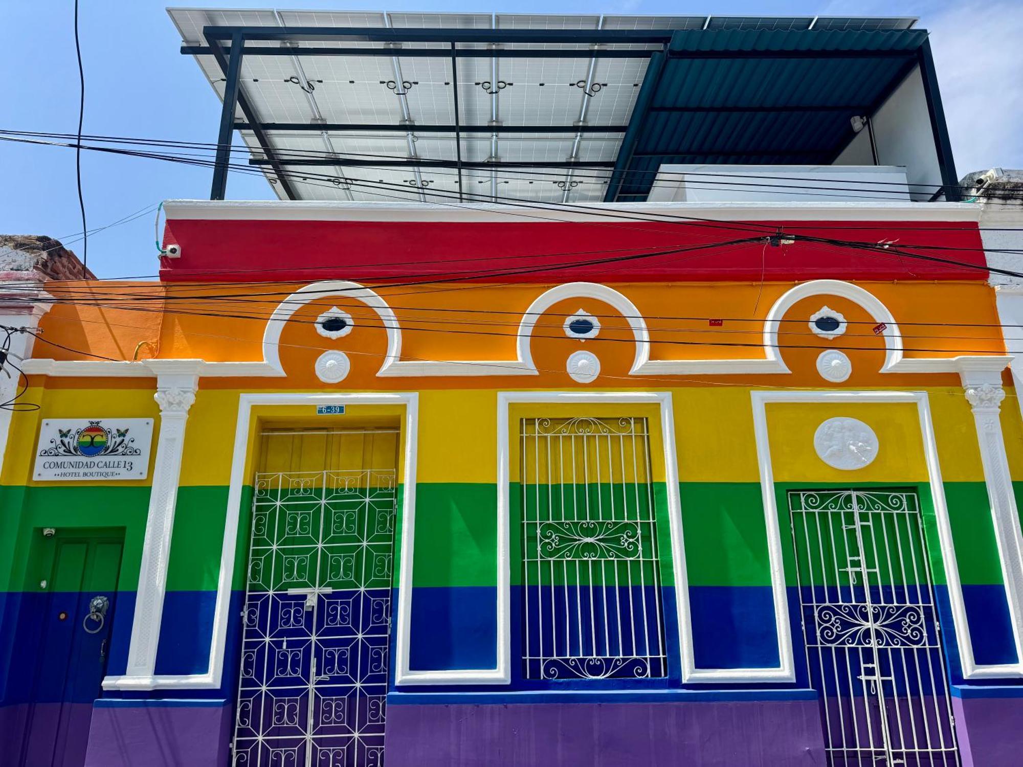 Comunidad Calle 13 Hotel Boutique سانتا مارتا المظهر الخارجي الصورة